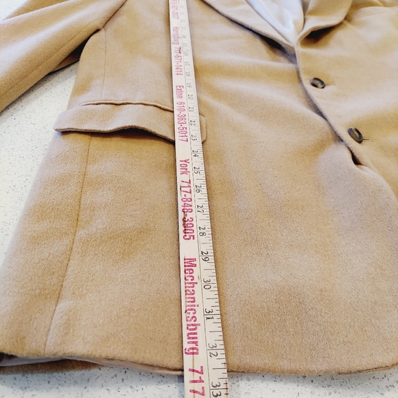 Jos A. Banks Men’s Beige Tan 100% Camel Hair Sports Jacket Blazer Size 50 L - Picture 7 of 16